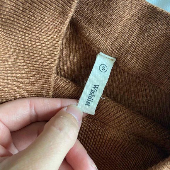 One Shoulder Knit Top - Picture 2 of 3